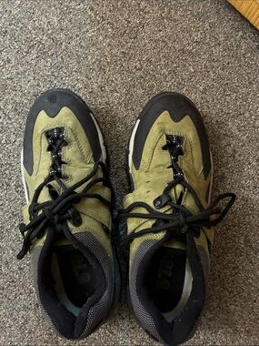 Teva Olive Green and Black Women's Athletic Hiking Shoes